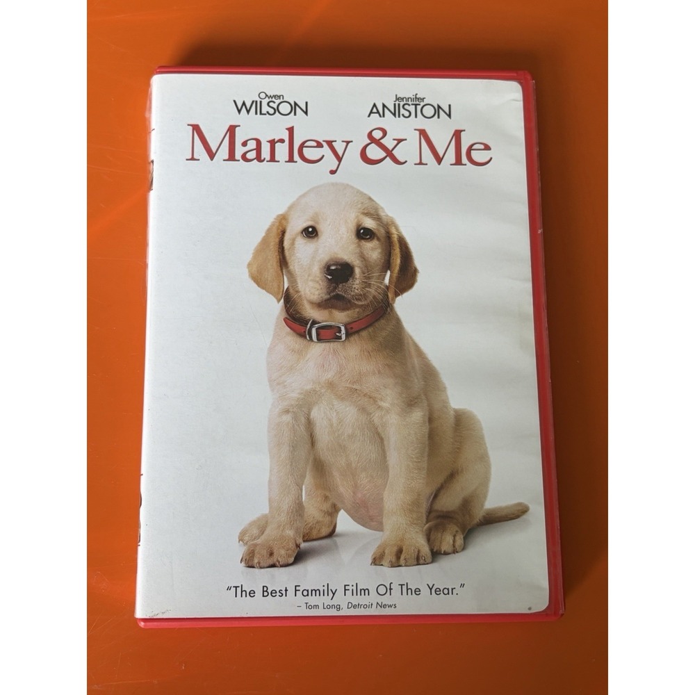 Marley & Me (DVD, 2009, Widescreen) Owen Wilson Jennifer Aniston Movie
